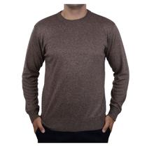 Blusa Masculina Broken Rules Tricot Marrom - 590160