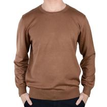 Blusa Masculina Broken Rules Tricot Marrom Cafe - 590202