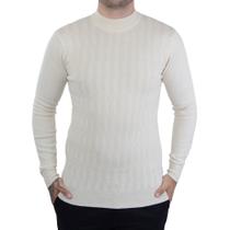 Blusa Masculina Broken Rules Tricot Off white - 590182