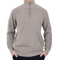 Blusa Masculina Broken Rules Tricot Peluciado Kaqui - 59022