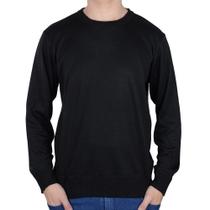 Blusa Masculina Broken Rules Tricot Preta - 590219 Blusa Masculina Broken Rules Tricot Preta - 590219