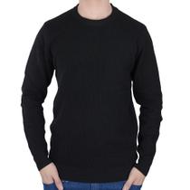 Blusa Masculina Broken Rules Tricot Preta - 590235
