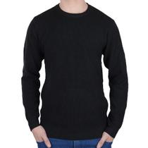 Blusa Masculina Broken Rules Tricot Preta - 590236 Blusa Masculina Broken Rules Tricot Preta - 590236