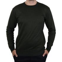 Blusa Masculina Broken Rules Tricot Sueter Verde - 590160