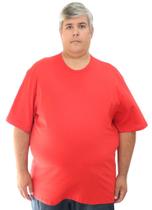 Blusa Masculina Camiseta Plus Size Extra Algodão Várias Cores g4 g5 g6 manga curta Gola Olímpica