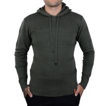 Blusa Masculina Darluam Tricot Slim Verde - 4031