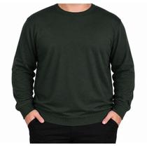 Blusa Masculina Delkor Plus Size Tricot Verde - 5980