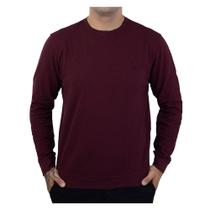 Blusa Masculina Docthos Slim Waffle Bordô - 766843