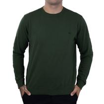 Blusa Masculina Docthos Slim Waffle Verde Musgo - 766843