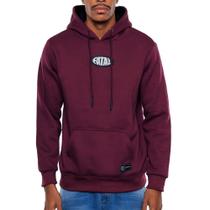 Blusa Masculina Fatal Surf Moletom Bordô - 2944