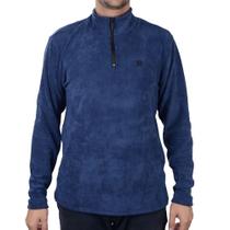 Blusa Masculina Freesurf Moletom Fleece Azul - 111002082