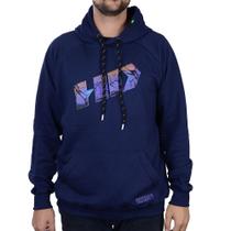Blusa Masculina Hawaiian Dreams Moletom Raglan Pola Azul Marinho - 8086A Blusa Masculina Hawaiian Dreams Moletom Raglan Pola Azul Marinho - 8086A