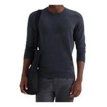 Blusa Masculina Hering ML Sueter Tricot Cinza Grafite - K0WG
