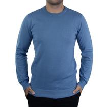 Blusa Masculina Highstil Sueter Tricot Azul - 010256