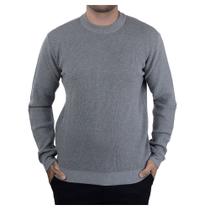 Blusa Masculina Highstil Sueter Tricot Cinza - 013043 Blusa Masculina Highstil Sueter Tricot Cinza - 013043