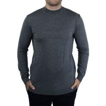 Blusa Masculina Highstil Sueter Tricot Cinza - 013046