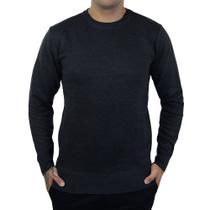 Blusa Masculina Local Division Sueter Tricot Preto - 76455 Blusa Masculina Local Division Sueter Tricot Preto - 76455