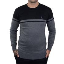 Blusa Masculina Lucky Sailing Tricot Preta - 95051