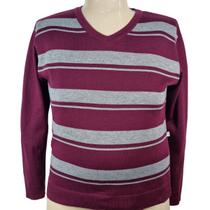 Blusa Masculina ML Tricô Sem Preconceito Marsala