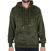 Blusa Masculina Mochine Teddy Verde Militar - MOMI838 Blusa Masculina Mochine Teddy Verde Militar - MOMI838