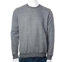 Blusa Masculina Moletom Fico Mescla Escuro - 00830 Blusa Masculina Moletom Fico Mescla Escuro - 00830