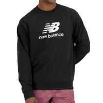 Blusa Masculina New Balance Moletinho Essentials PretA - MT4