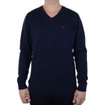 Blusa Masculina Ogochi Sueter Slim Tricot Marinho - 00551100