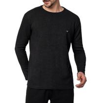 Blusa Masculina Olho Fatal Jacquard Preta - 401270 Blusa Masculina Olho Fatal Jacquard Preta - 401270