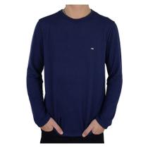 Blusa Masculina Olho Fatal Sueter Tricot Marinho - 4014 Blusa Masculina Olho Fatal Sueter Tricot Marinho - 4014