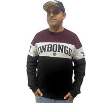 Blusa Masculina Onbongo Retilinea Vinho e Preta ON160