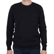 Blusa Masculina Oyhan Trico Preta - 41R1110 Blusa Masculina Oyhan Trico Preta - 41R1110