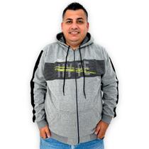 Blusa Masculina Plus Size Overcore De Ziper Com Capuz Blusa Masculina Plus Size Overcore De Ziper Com Capuz