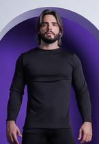 Blusa Masculina Proteção UV Térmica Poliéster Manga Longa