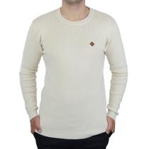 Blusa Masculina Red Nose Sueter Tricot Off white - 9590088