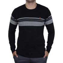 Blusa Masculina Red Nose Sueter Tricot Preto - 9590