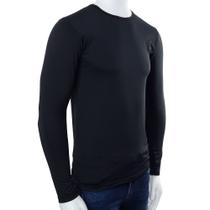Blusa Masculina Teen Térmica Action Gola Redonda Preta 821 Blusa Masculina Teen Térmica Action Gola Redonda Preta 821