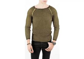 Blusa Masculino Trico Amarelo Tricô Reverso 108062