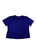 Blusa Meia Manga com Detalhe no Decote Fêmena - Elegante e Sofisticada Blusa Meia Manga com Detalhe no Decote Fêmena - Elegante e Sofisticada