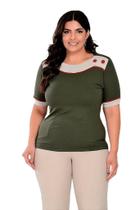 Blusa Meia Manga Viscose 3 Cores Barrielli - Elegante e Confortável