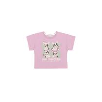 Blusa Menina Alakazoo em Algodão na cor Rosa