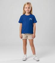 Blusa Menina Infantil Brasil Rovitex Kids Azul Blusa Menina Infantil Brasil Rovitex Kids Azul