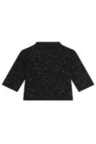 Blusa Menina M/Curta Ribana Detalhe Glitter Minty