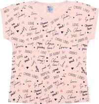 Blusa Menina Manga Curta Pulla Bulla Ref. 44302