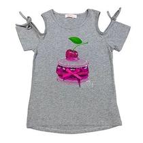 Blusa Mily Cup Cake Juvenil Menina Verão Blusa Mily Cup Cake Juvenil Menina Verão