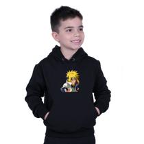 Blusa Minato Pai Do Naruto Moletom Agasalho Casaco De Frio