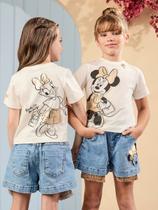 Blusa minnie e margarida amigas animê