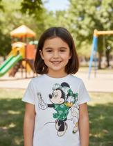 Blusa Minnie e Margarida Selfie Animê Blusa Minnie e Margarida Selfie Animê