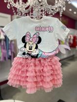 Blusa Minnie Sereia Strass Animê Blusa Minnie Sereia Strass Animê