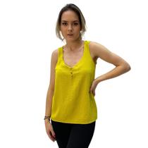 Blusa Miravest Regata Gola V Feminina