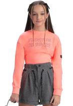 Blusa ML Infantil Rosa Floating BobbyLulu